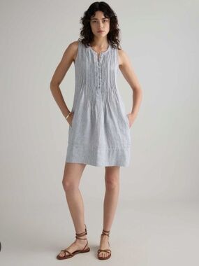 Quince Women's Sleeveless Swing Dress S